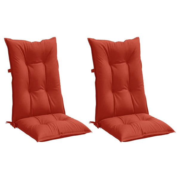 Hochlehner Auflagen 2er Set Rot Melange