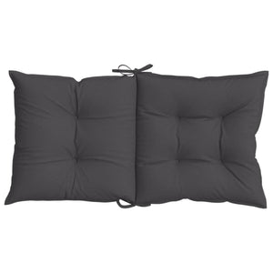 Niedriglehner Auflagen 4er Set Anthrazit 100x50x7cm