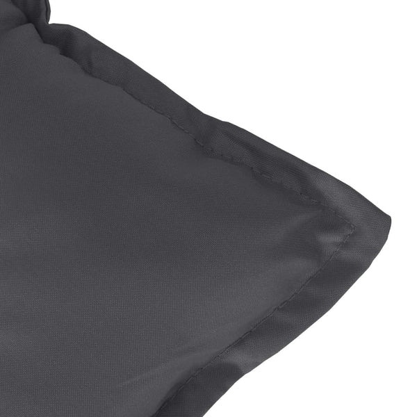 Niedriglehner Auflagen 4er Set Anthrazit 100x50x7cm