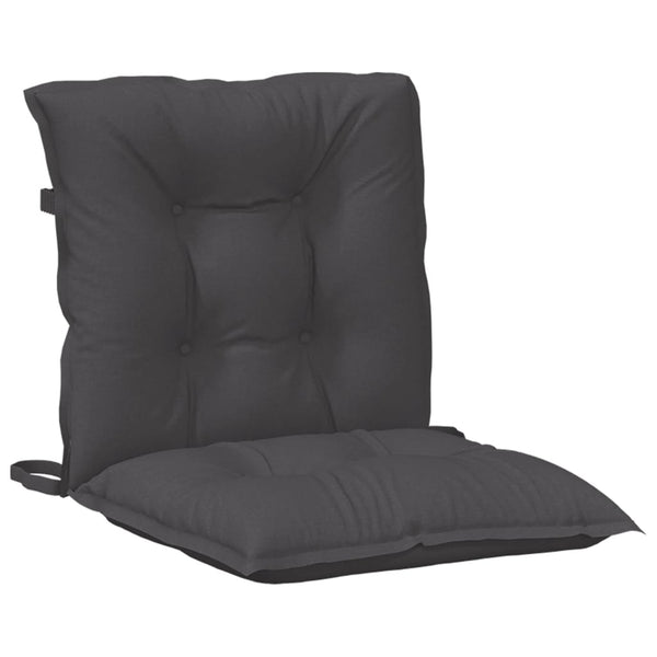 Niedriglehner Auflagen 6er Set Anthrazit