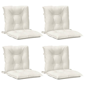 Niedriglehner Auflagen Creme 4er Set