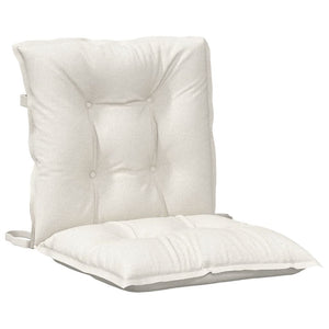 Niedriglehner Auflagen Creme 4er Set