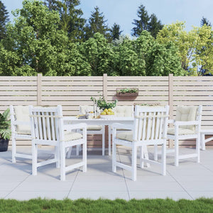 Niedriglehner Auflagen 6er Set Creme 100x50 cm