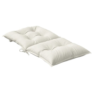 Niedriglehner Auflagen 6er Set Creme 100x50 cm
