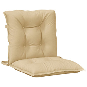 Niedriglehner Auflagen 4er Set Beige