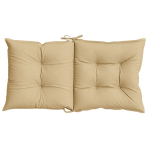 Niedriglehner Auflagen 6er Set Beige