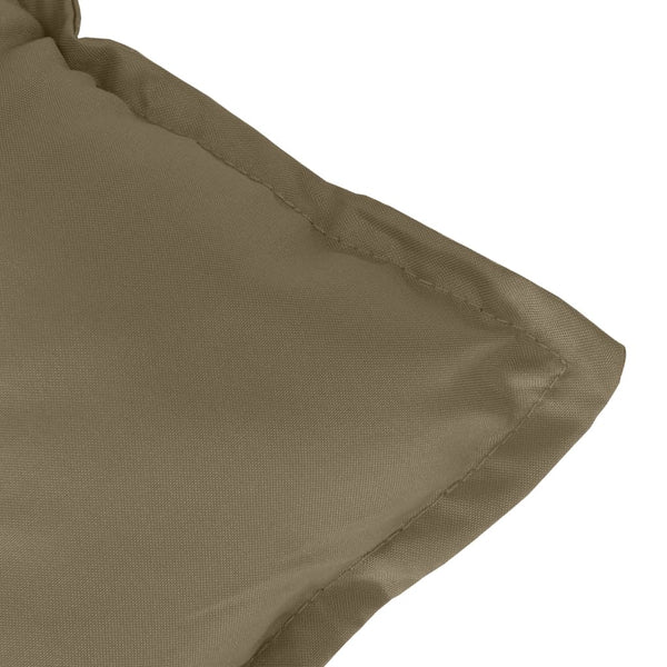 Niedriglehner Auflagen 2er Set Melange Taupe