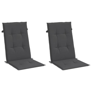 Hochlehner Auflagen 2er Set Anthrazit