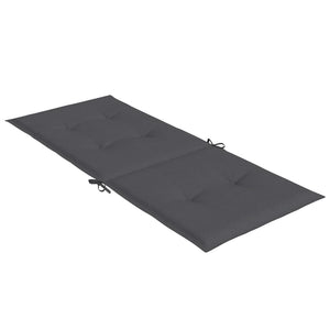 6er Set Hochlehner Auflagen Anthrazit