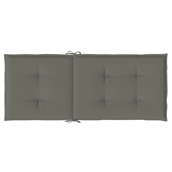 Hochlehner Auflagen 4er Set Dunkelgrau