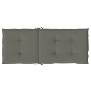 Hochlehner Auflagen 6er Set Dunkelgrau