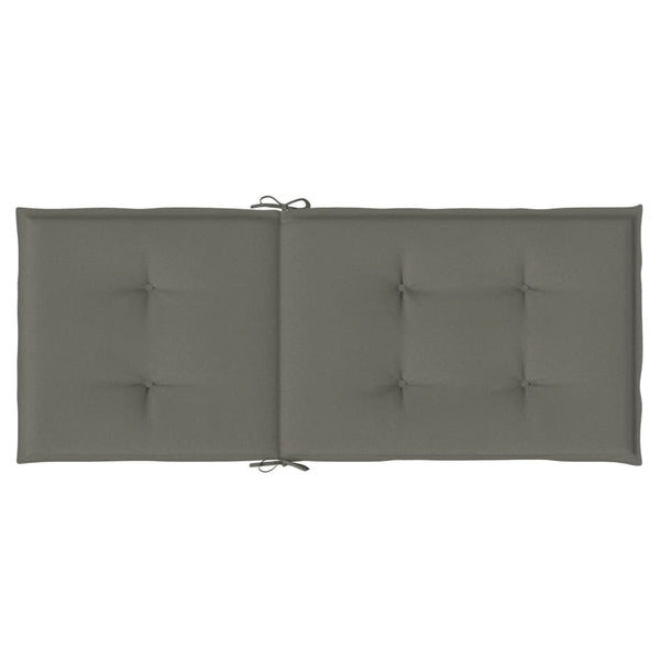 Hochlehner Auflagen 6er Set Dunkelgrau