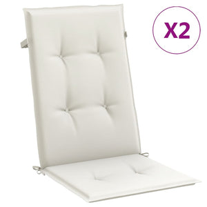 Hochlehner Auflagen 2er Set Creme