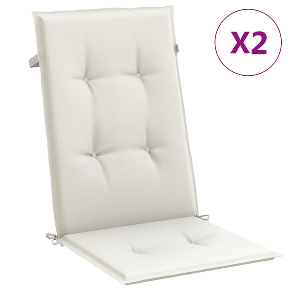 Hochlehner Auflagen 2er Set Creme