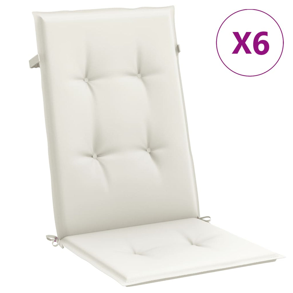 Hochlehner Auflagen 6er Set Creme