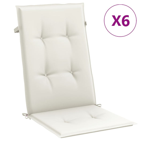 Hochlehner Auflagen 6er Set Creme