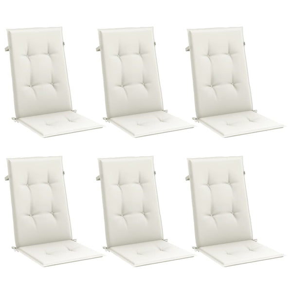 Hochlehner Auflagen 6er Set Creme