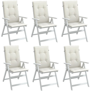 Hochlehner Auflagen 6er Set Creme