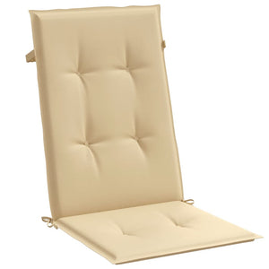 Hochlehner Auflagen 6er Set Beige 120x50 cm