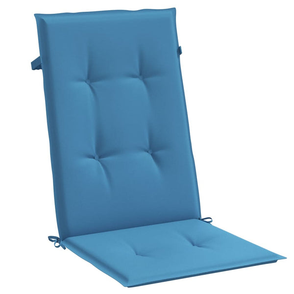 Hochlehner Auflagen 4er Set Blau Melange