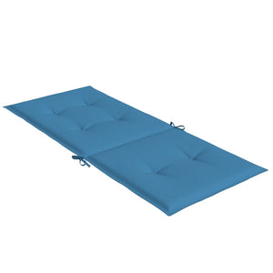 Hochlehner Auflagen 4er Set Blau Melange