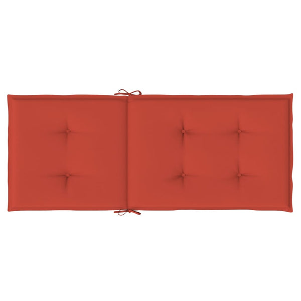 Hochlehner Auflagen 4er Set Rot Melange
