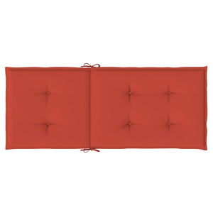 Hochlehner Auflagen 6er Set Rot Melange