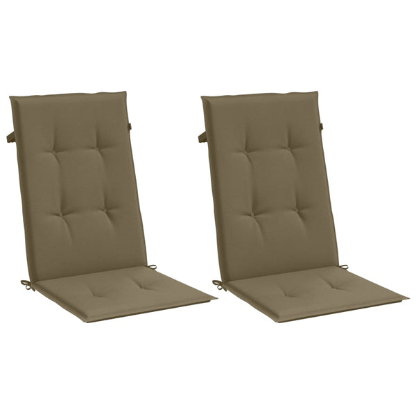 Hochlehner Auflagen 2er Set Melange Taupe