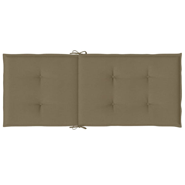 Hochlehner Auflagen 2er Set Melange Taupe