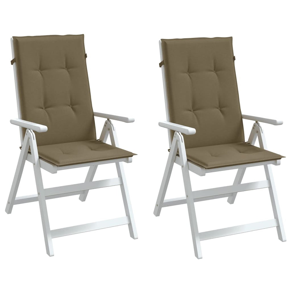 Hochlehner Auflagen 2er Set Melange Taupe