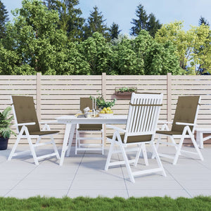 Hochlehner Auflagen 4er Set Taupe 120x50 cm