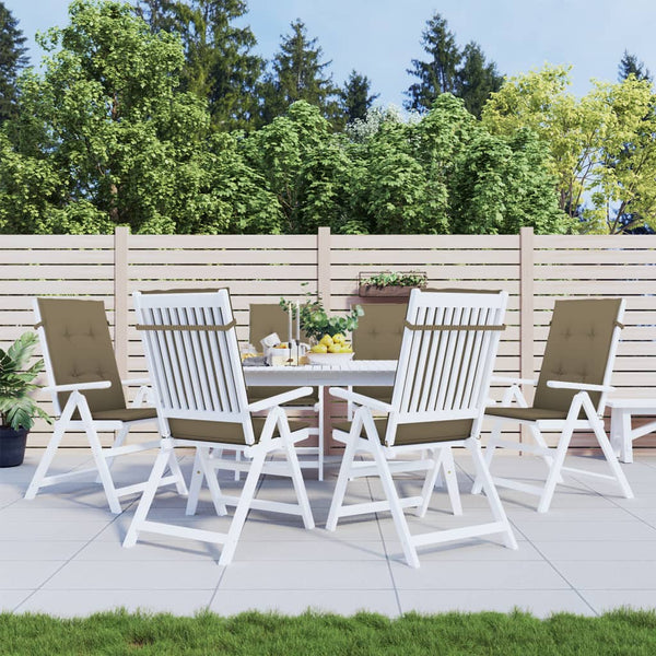 Hochlehner Auflagen 6er Set Melange Taupe
