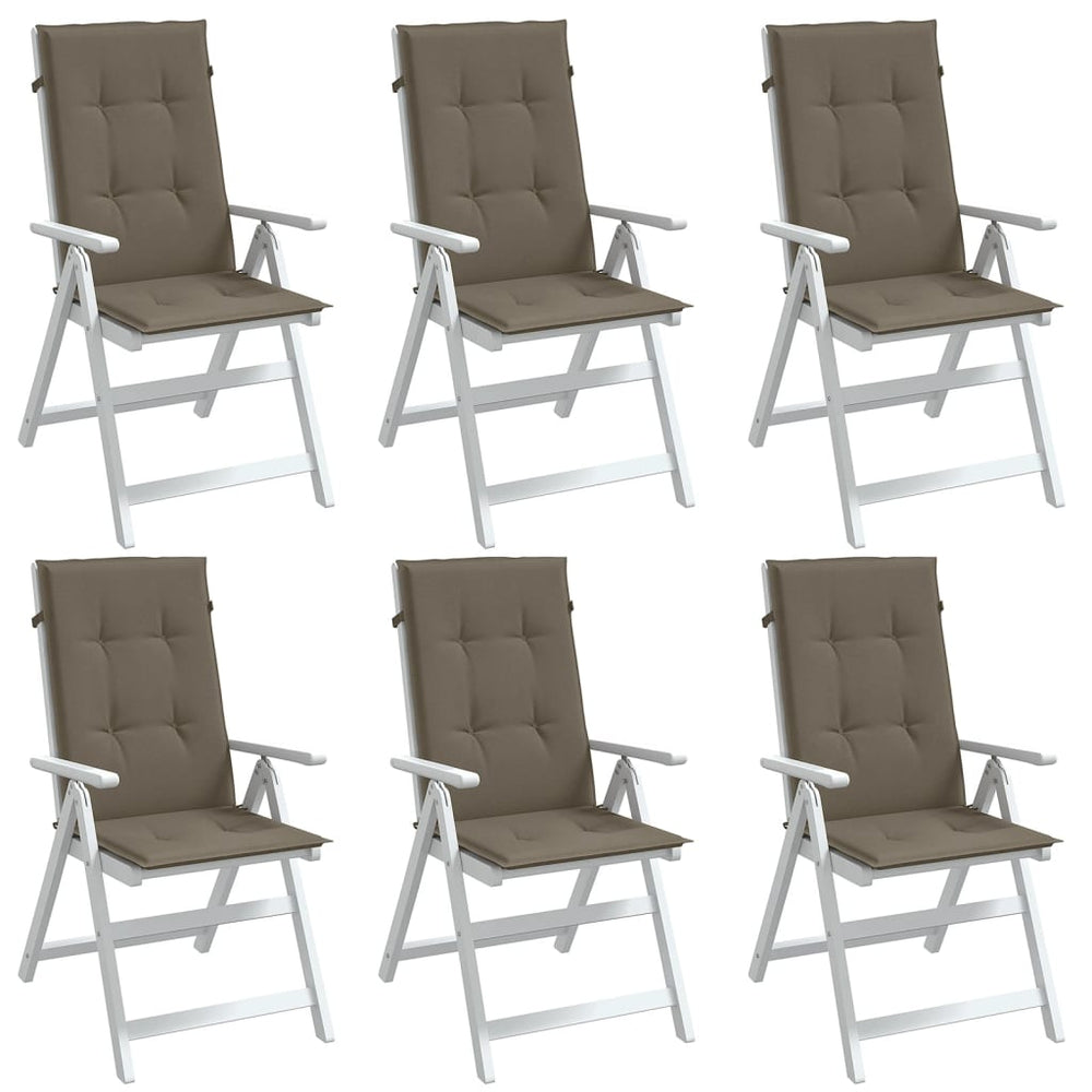 Hochlehner Auflagen 6er Set Melange Taupe