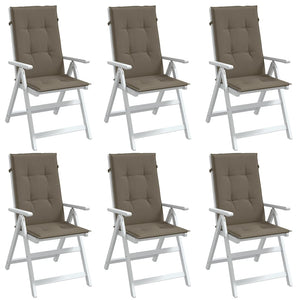 Hochlehner Auflagen 6er Set Melange Taupe