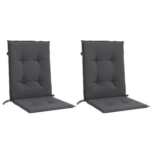 Niedriglehner Auflagen 2er Set Anthrazit