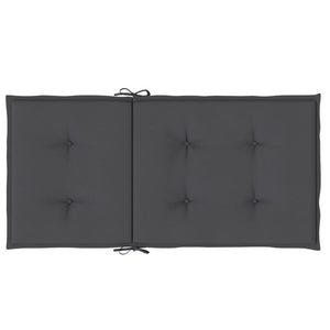Niedriglehner Auflagen 2er Set Anthrazit