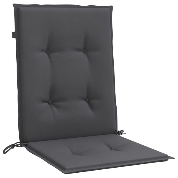 Niedriglehner Auflagen 4er Set Anthrazit