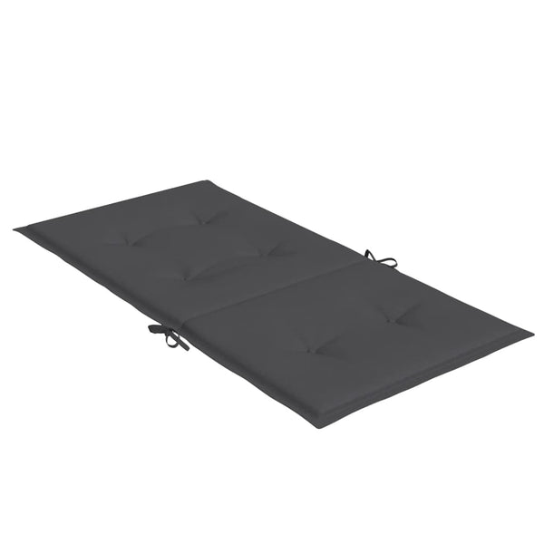 Niedriglehner Auflagen 4er Set Anthrazit