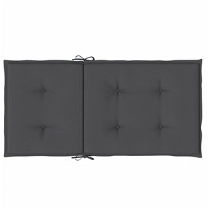 Niedriglehner Auflagen 4er Set Anthrazit