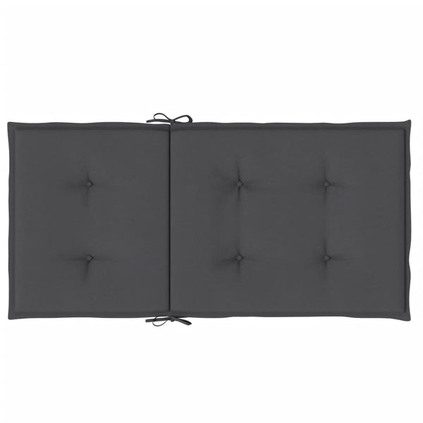 Niedriglehner Auflagen 4er Set Anthrazit