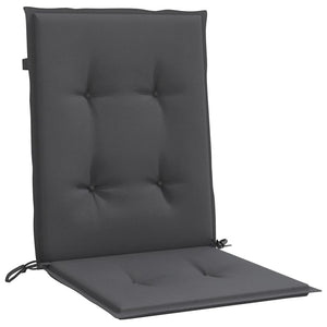 Niedriglehner Auflagen 6er Set Anthrazit
