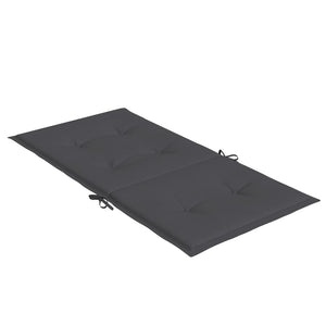Niedriglehner Auflagen 6er Set Anthrazit