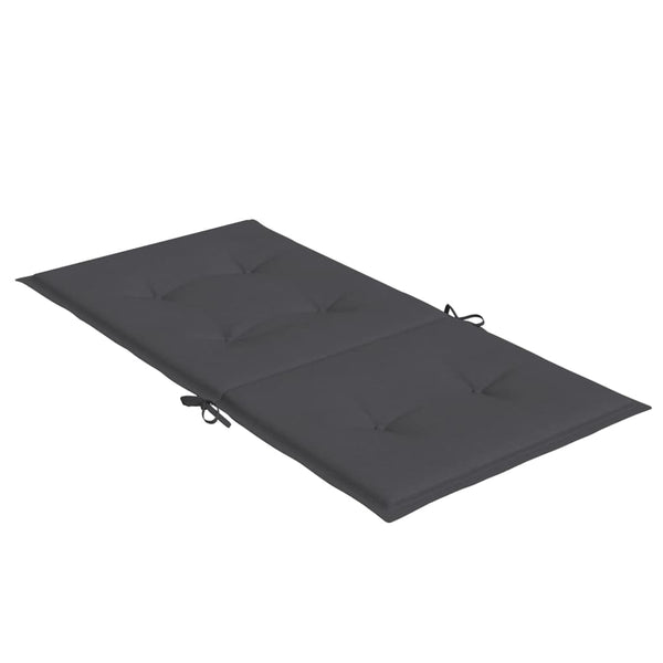 Niedriglehner Auflagen 6er Set Anthrazit