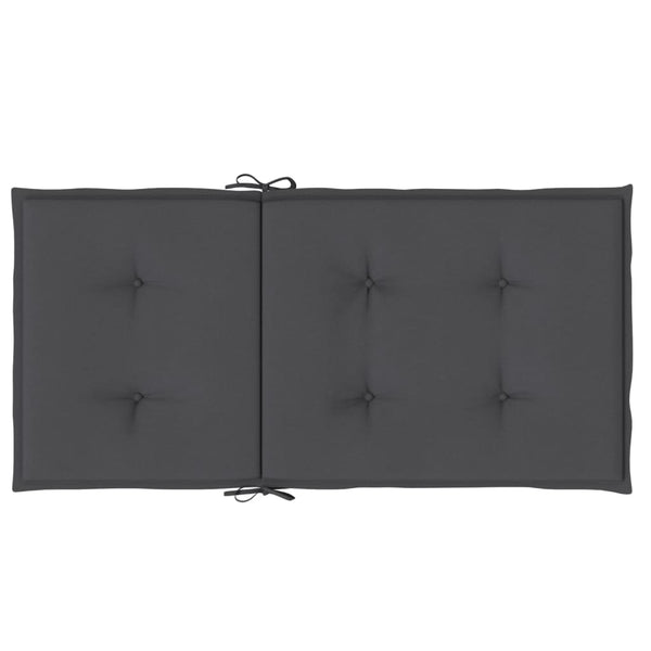 Niedriglehner Auflagen 6er Set Anthrazit