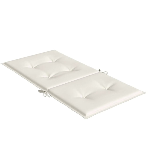 Niedriglehner Auflagen 2er Set Creme