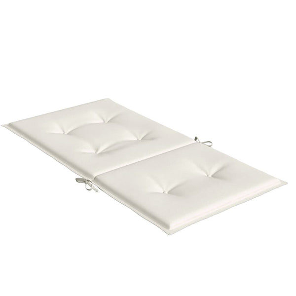 Niedriglehner Auflagen 4er Set Creme