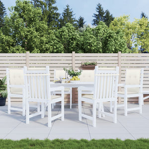 Niedriglehner Auflagen 6er Set Creme