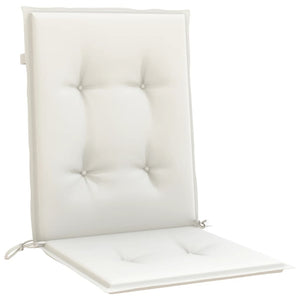 Niedriglehner Auflagen 6er Set Creme