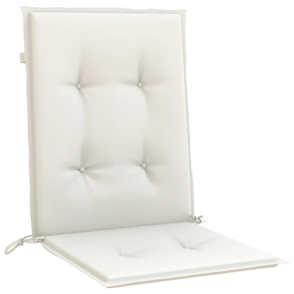 Niedriglehner Auflagen 6er Set Creme