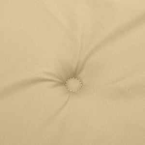 Niedriglehner Auflagen 2er-Set Beige 100x50 cm